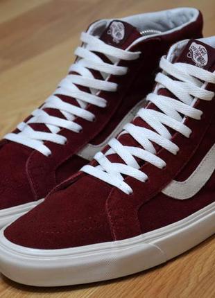 Vans old skool, оршгинал замшевые кеды