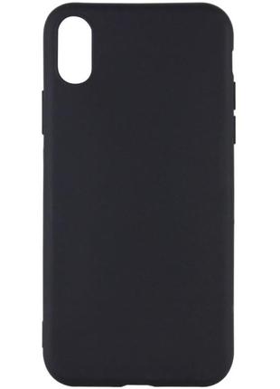 Чохол tpu epik black для apple iphone xs max (6.5") чорний