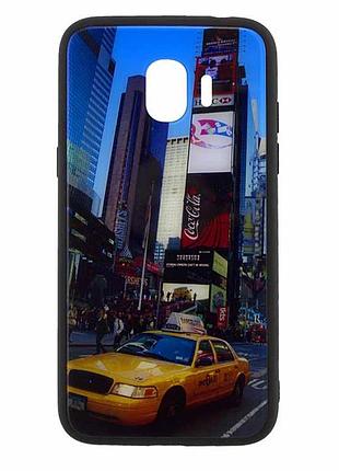 Чехол накладка glass case new samsung j2 2018 j250, j2 pro 2018 такси