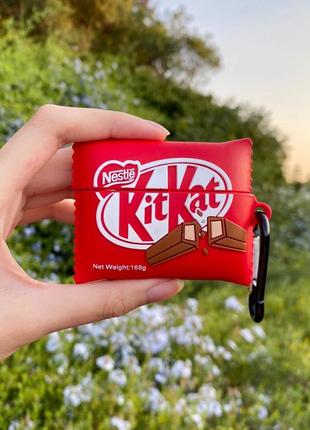 Силіконовий чохол alitek для навушників Oppo realme 5 pro kit kat + карабін