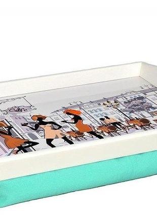Поднос на подушке с ручками. лето s56.1-325х475х110