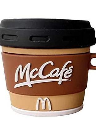 Силіконовий чохол alitek для навушників Oppo realme 5 pro mccafe coffee + карабін