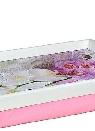 Поднос на подушке с ручками. лето s23.1-325х475х110