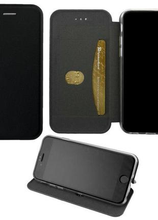 Чехол-книжка elite case aioria для xiaomi redmi note 9 pro, redmi 10x черный