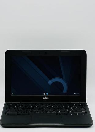 Ноутбук dell chromebook 11 3180, intel celeron n3060, 4 gb, 16 gb, intel hd graphics 400, 1366x768, tn