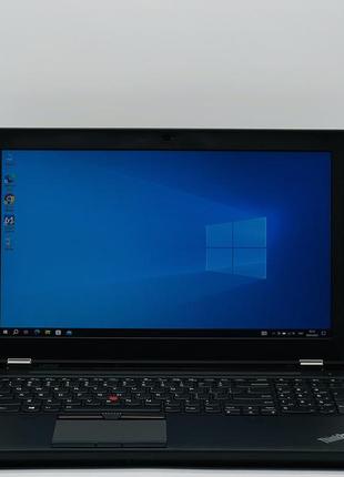 Ноутбук lenovo thinkpad p50, i7-6700hq, 16 gb, 480 gb, quadro m1000m, 1920x1080, ips [sh24021257] бу