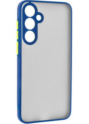 Чохол до мобільного телефона armorstandart frosted matte samsung a35 5g (a356) navy blue (arm74333)>> задайте питання щодо товару