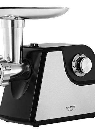 Мясорубка ardesto mgl-1790r электрическая 1700вт 1.6кг/мин реверс 2 режима