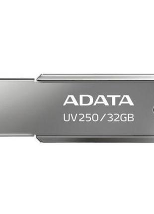 Usb флеш накопитель adata 32gb uv250 metal black usb 2.0 (auv250-32g-rbk)>>> задайте вопрос по товару в чате