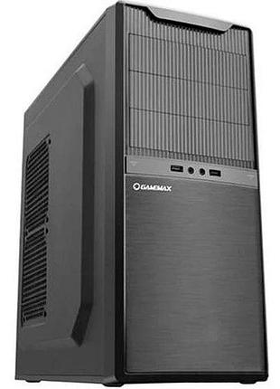 Корпус комп'ютерний atx gamemax mt507-500w з блоком живлення/midi-tower чорний