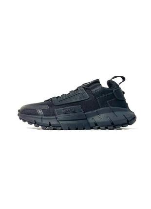 Reebok zig kinetica edge (чорні)