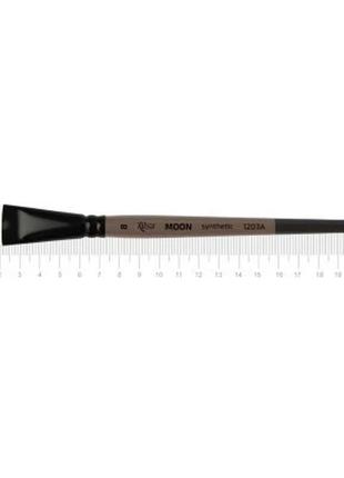 Кисточка для рисования rosa синтетика угловая, moon 1203a, №8 (4823098534204)>>> задайте вопрос по товару в