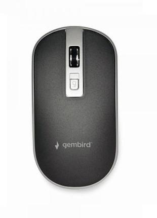 Мышка gembird musw-4b-06-bs wireless black-silver (musw-4b-06-bs)>>> задайте вопрос по товару в чате prom или