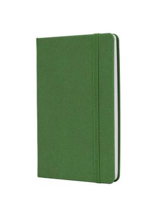 Книга записна optima а5 magic, тверда обкладинка, гумка, білий блок клітинка, зелений (o27102-04)>> задайте питання щодо товару в