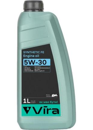 Моторна олива vira synthetic fe 5w-30 1 л (vi0266)>> задайте питання щодо товару в чаті prom або viber