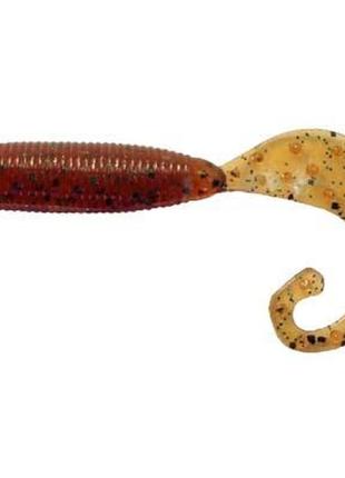Силикон рыболовный reins fat g tail grub 2" 568 fire sugar 20шт (1552.04.09)>>> задайте вопрос по товару в