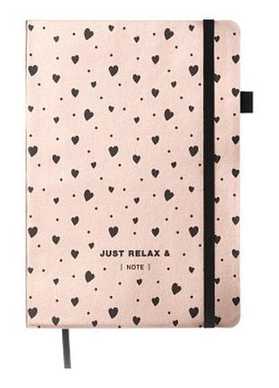 Книга записная buromax relax а5 96 листов линия, розовый (bm.295201-10)>>> задайте вопрос по товару в чате