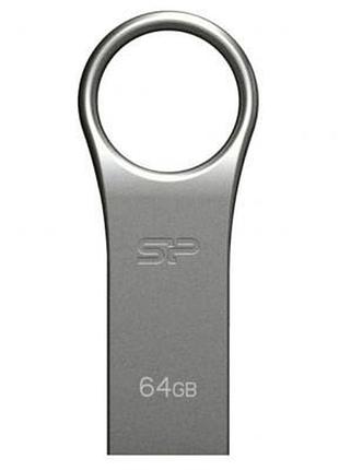 Usb флеш накопитель silicon power 64gb firma f80 silver usb 2.0 (sp064gbuf2f80v1s)>>> задайте вопрос по товару