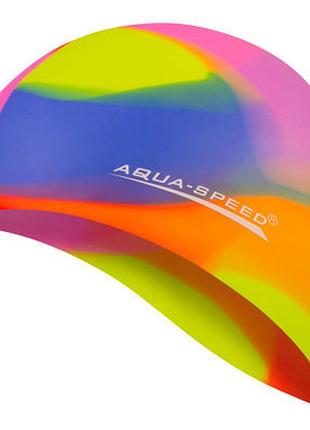 Шапка для плавания aqua speed bunt 4068 113-75 мультиколор уні osfm (5908217640680)>>> задайте вопрос по