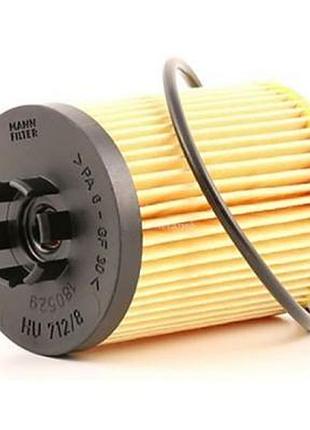 Фільтр масляний mann фільтр масляний (hu712/8x)>> задайте питання щодо товару в чаті prom або viber