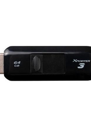 Usb флеш накопитель patriot 64gb xporter 3 usb 3.2 (psf64gx3b3u)>>> задайте вопрос по товару в чате prom или