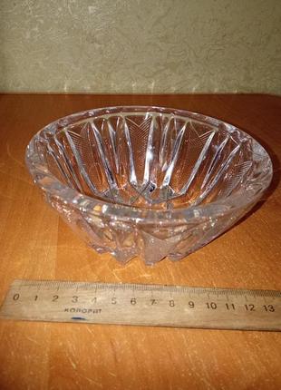 Ваза кришталева