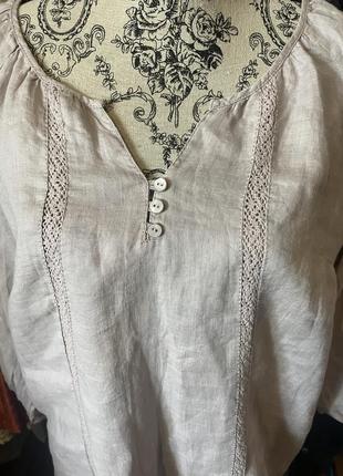 Льяна блуза, сорочка, вишиванка2 фото