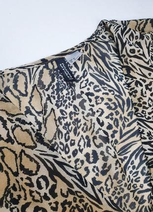 Леопардова тигрова блуза h&m4 фото