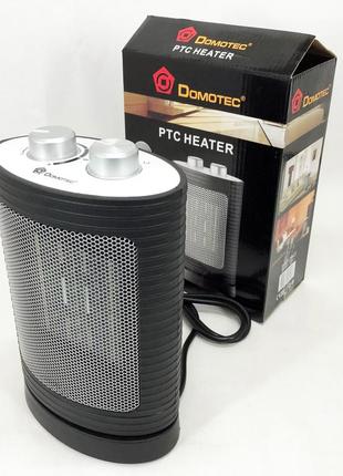 Дуйка domotec ms-5905 ceramic, тепловентилятор, обогреватель электрический, дуйчик обогреватель 8