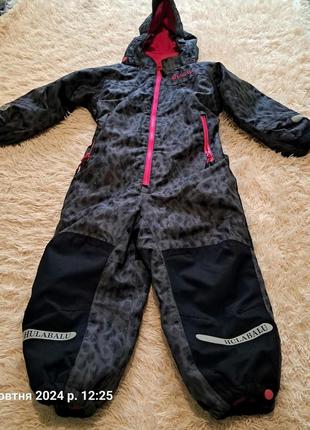 Крутий комбінезон  hulabalu на  104р.якщо легенько вдягнути лише колготки і гольфік і дитина в мороз не замерзає, на прогулянки те шо треба👍👍👍