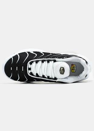 Nike air max plus tn black white 5