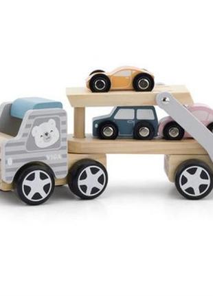 Развивающая игрушка viga toys polarb автовоз (44014)