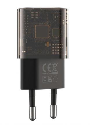 Сетевое зарядное устройство (адаптер) xo ce05 pd_30w / qc_18w transparent black