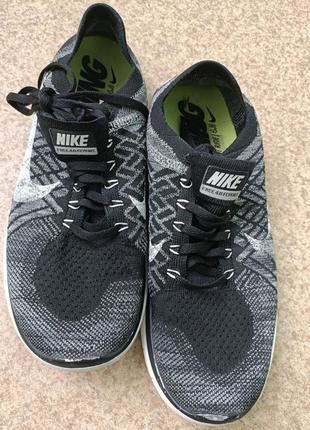 Кросівки цльтралегкi дихаючi бігові оригинал nike free 4.0 flyknit art.717075-001