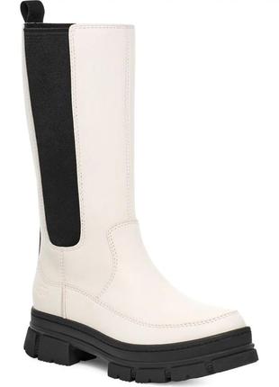 Высокие кожаные сапоги ashton ugg оригинал
