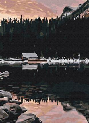 Преміум картина за номерами brushme 40x50см "на краю світу" pbs52840