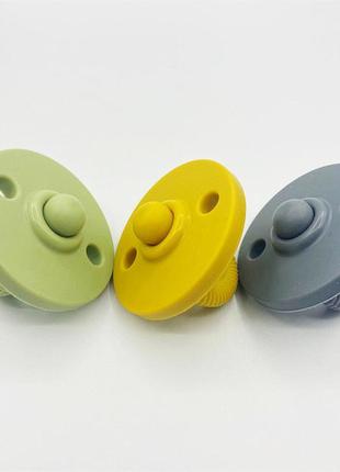 Пустышка соска грызунок силиконовая бежевая gpk24