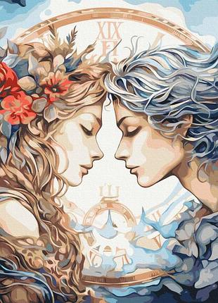 Преміум картина за номерами brushme 40x50см "любов поза часом" pbs53891
