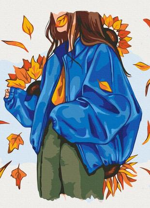 Преміум картина за номерами brushme 40x50см "осінній настрій © alla berezovska" pbs53826