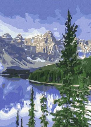 Преміум картина за номерами brushme 40x50см "пейзажні гори" pbs51648