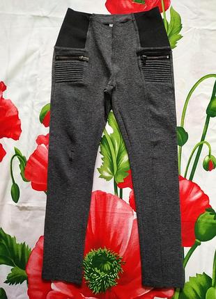 Фірмові,стильні лосіни,брючки для дівчинки 8-9 р-here&there