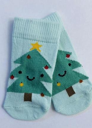 Новорічні шкарпетки ялинка .