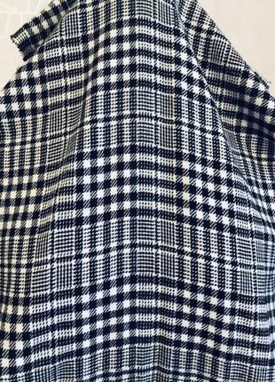 Длинный шарф в клетку