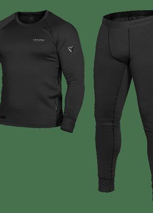 Термобелье camotec polarheat qs 3.0 тактическое для военных с высоким теплосбережением и отводом влаги ve-33