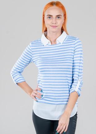 Стильный пуловер, рубашка 👕 обманка