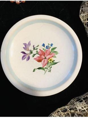 🔥 тарілка 🔥 старовинна вінтажна данія кераміка