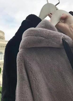 Худи женский теплый пушистый