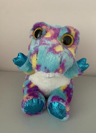 Мʼяка іграшка динозавр глазастик