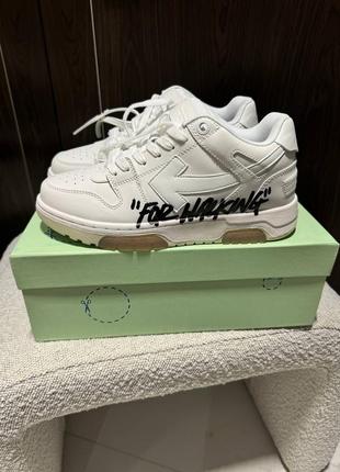 Кросівки off-white out of english «for walking» premium