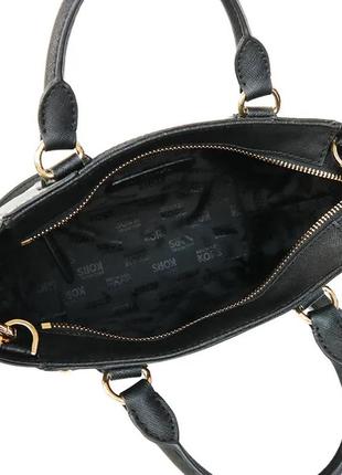 Черная кожаная сумка michael kors оригинал7 фото